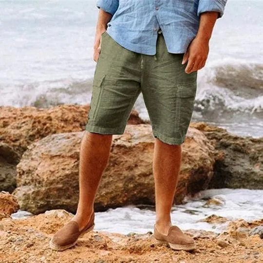 Chester - Linnen shorts voor mannen