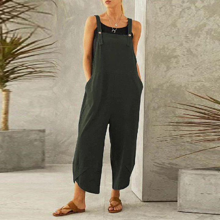 Anneken | Comfortabele Dungaree Dames Jumpsuit