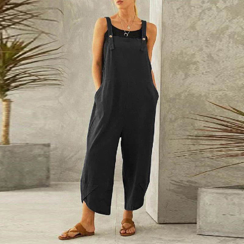 Anneken | Comfortabele Dungaree Dames Jumpsuit