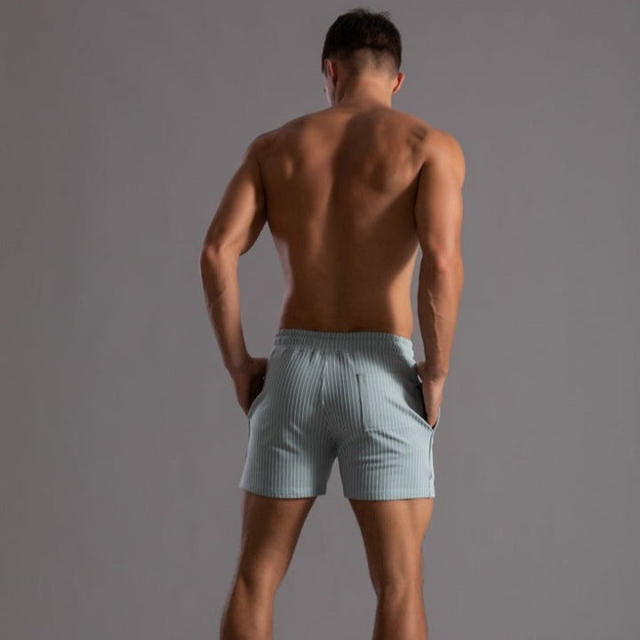 Rib Zwemshort Heren | Polyester | Retro & Sneldrogend