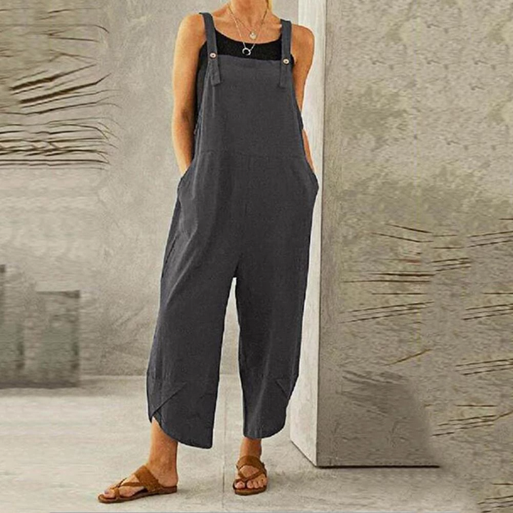 Anneken | Comfortabele Dungaree Dames Jumpsuit