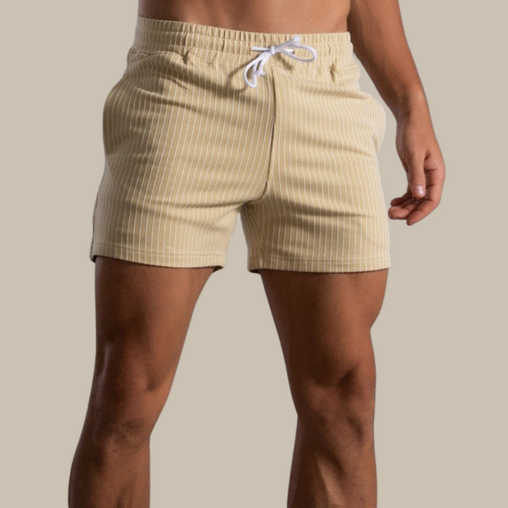 Rib Zwemshort Heren | Polyester | Retro & Sneldrogend