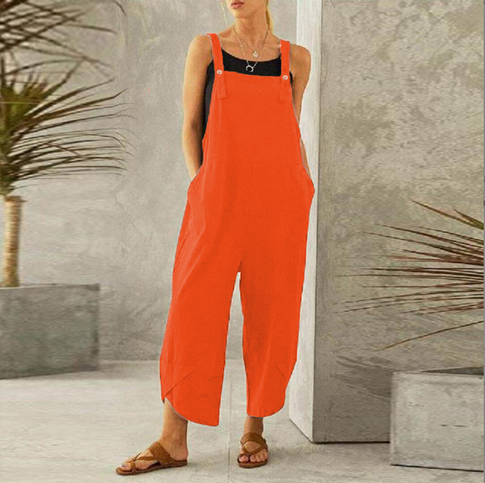 Anneken | Comfortabele Dungaree Dames Jumpsuit