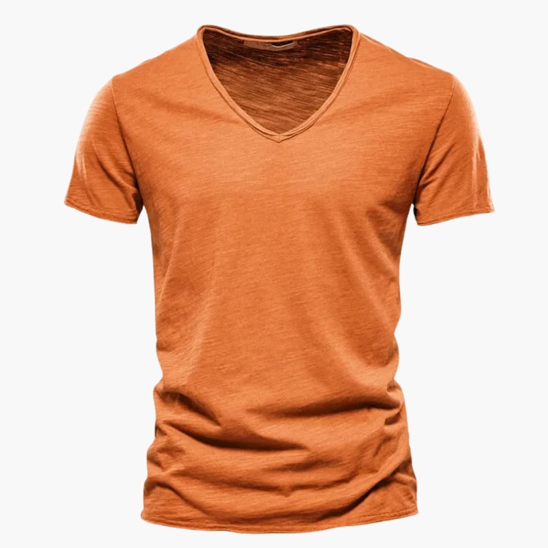 T-Shirt Heren | V-Hals & Zomers Comfort voor Elke Dag