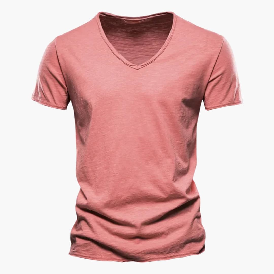 T-Shirt Heren | V-Hals & Zomers Comfort voor Elke Dag