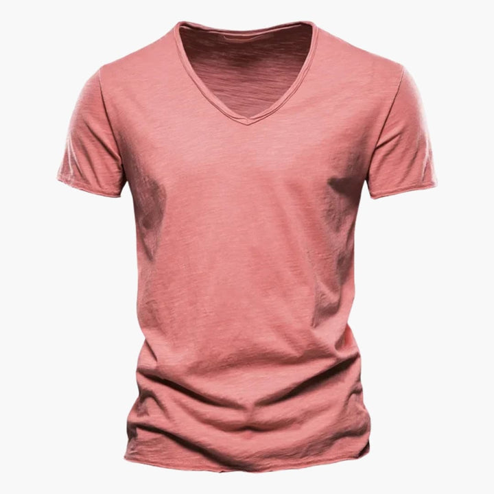 T-Shirt Heren | V-Hals & Zomers Comfort voor Elke Dag