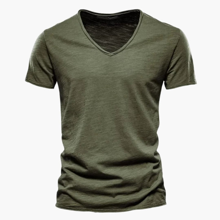 T-Shirt Heren | V-Hals & Zomers Comfort voor Elke Dag