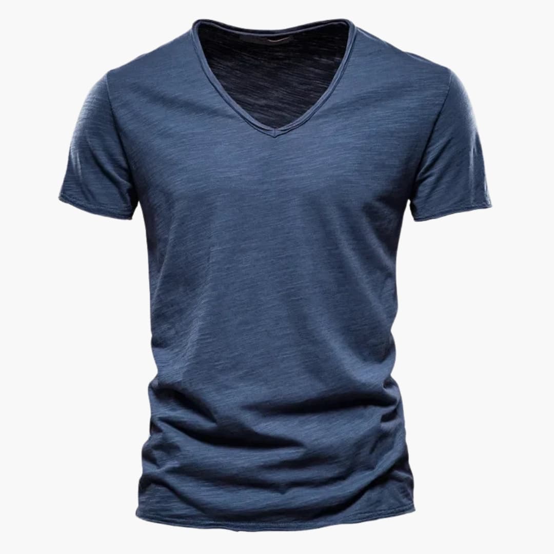 T-Shirt Heren | V-Hals & Zomers Comfort voor Elke Dag
