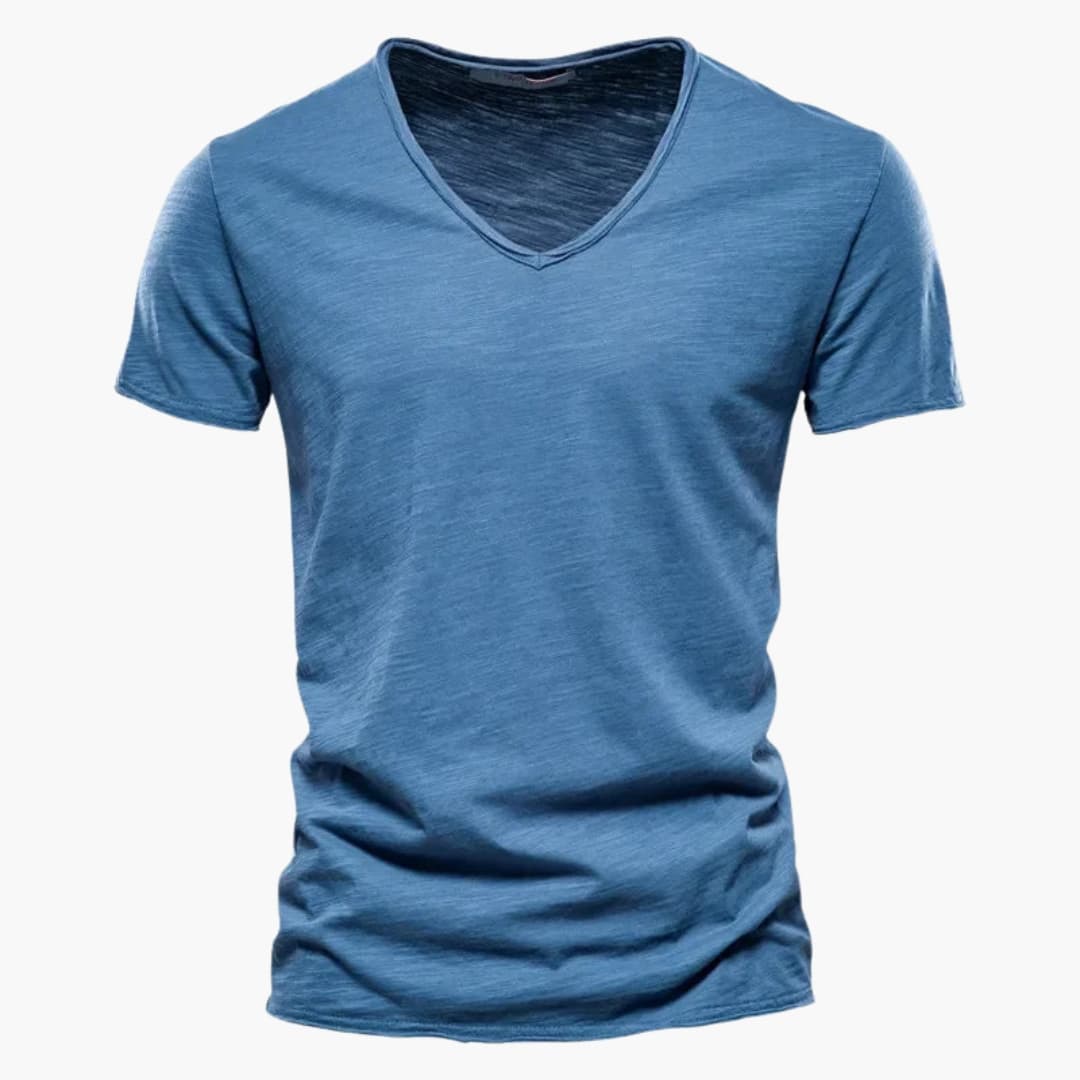 T-Shirt Heren | V-Hals & Zomers Comfort voor Elke Dag