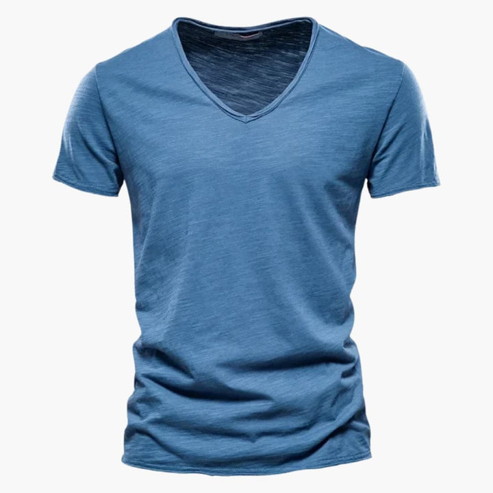 T-Shirt Heren | V-Hals & Zomers Comfort voor Elke Dag
