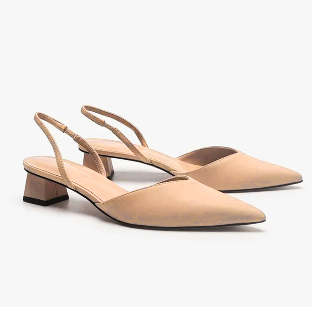 Flavia | Slingback Pumps met Lage Hak