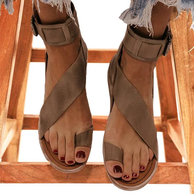 Henrietta | Luxe Wikkel Sandalen voor Dames