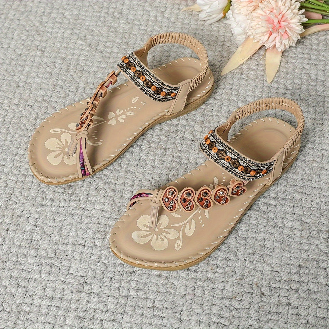 Stijlvolle Dames Orthopedische Sandalen Met Decoratieve Bandjes