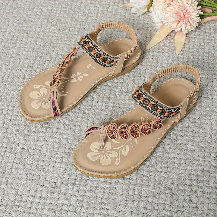 Stijlvolle Dames Orthopedische Sandalen Met Decoratieve Bandjes