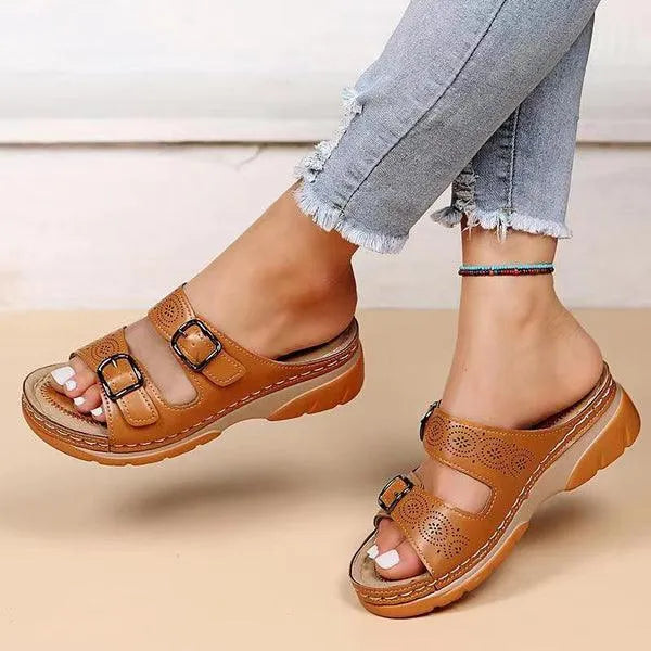 Orthopedische Sandalen Dames - Ademend - Comfortabel en Duurzaam - Perfect voor Zomerse Uitjes