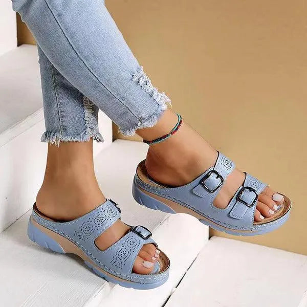 Orthopedische Sandalen Dames - Ademend - Comfortabel en Duurzaam - Perfect voor Zomerse Uitjes