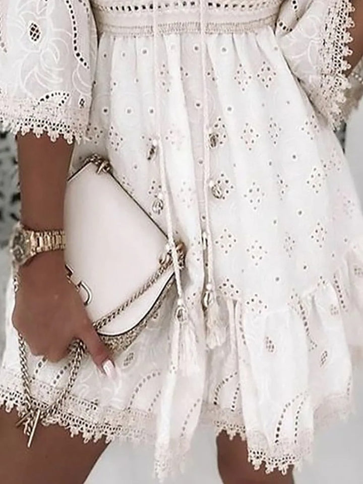 Isabel | Bohemian jurk in Ibiza stijl