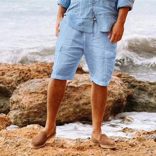 Chester - Linnen shorts voor mannen