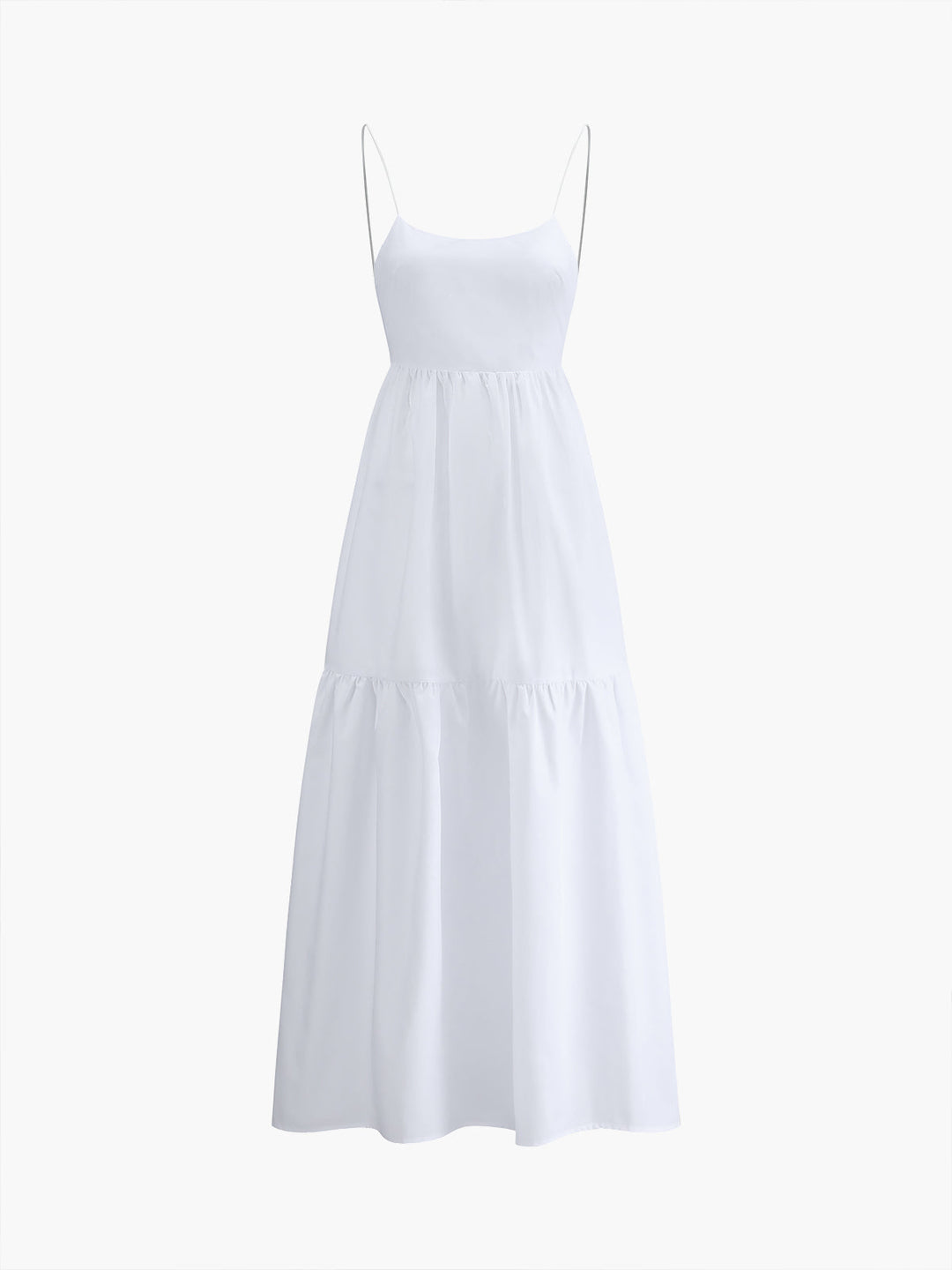 Maxi Jurk Dames Backless Spaghetti Bandjes Lange Mouwen Zomer