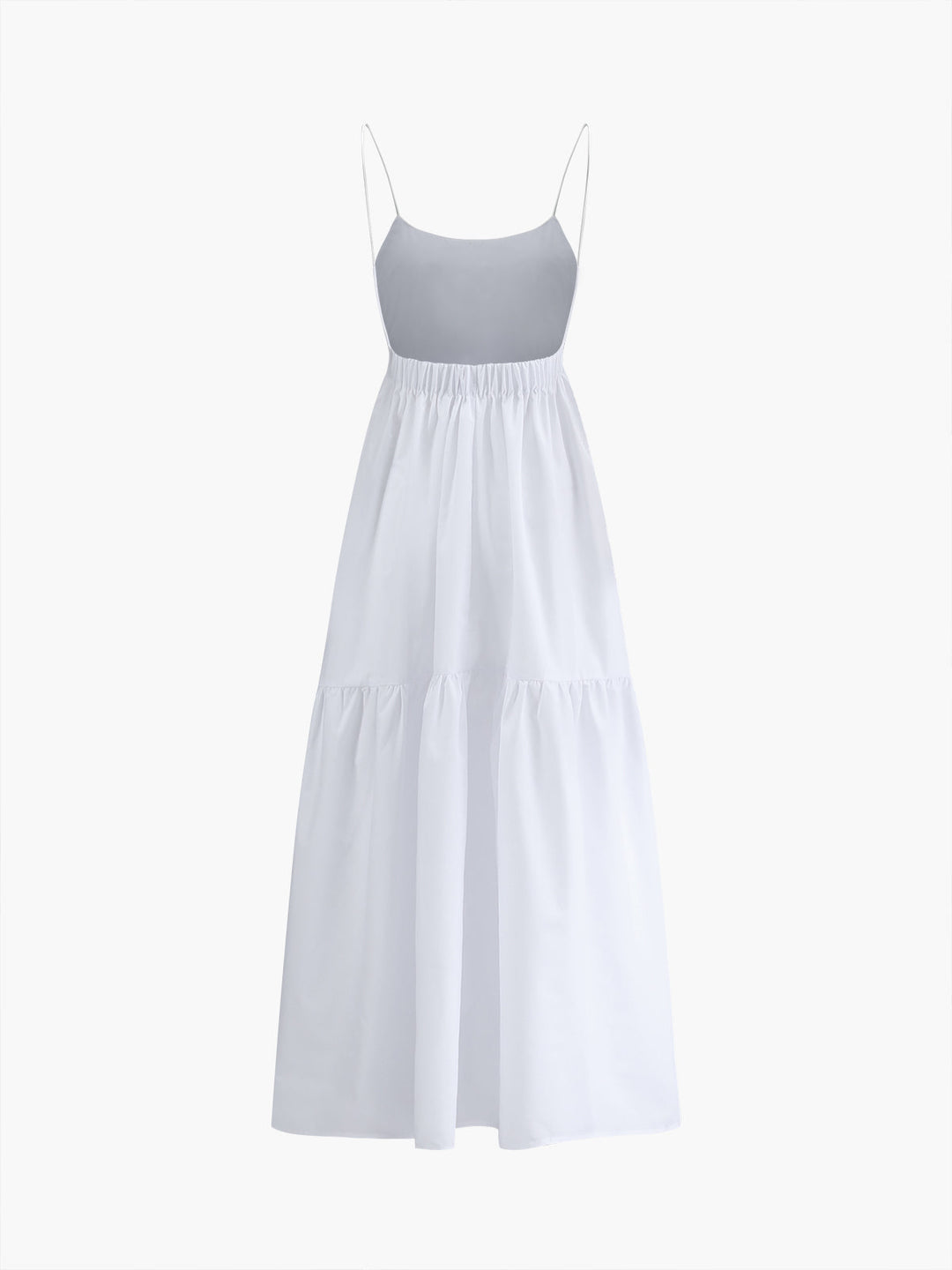 Maxi Jurk Dames Backless Spaghetti Bandjes Lange Mouwen Zomer