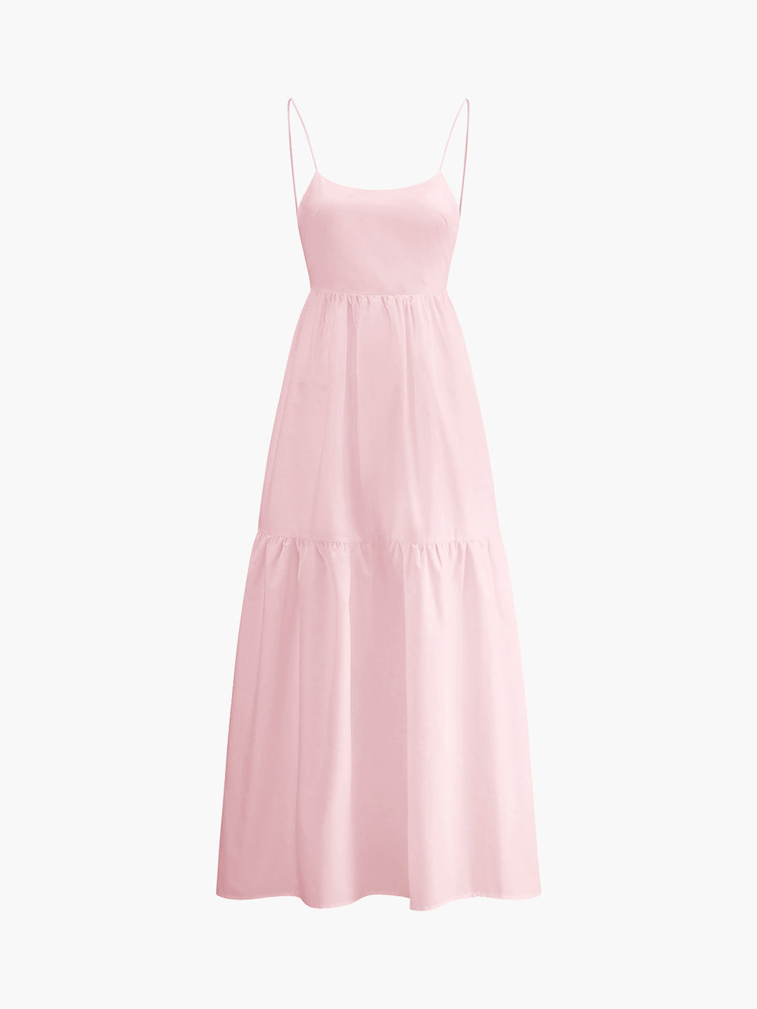 Maxi Jurk Dames Backless Spaghetti Bandjes Lange Mouwen Zomer