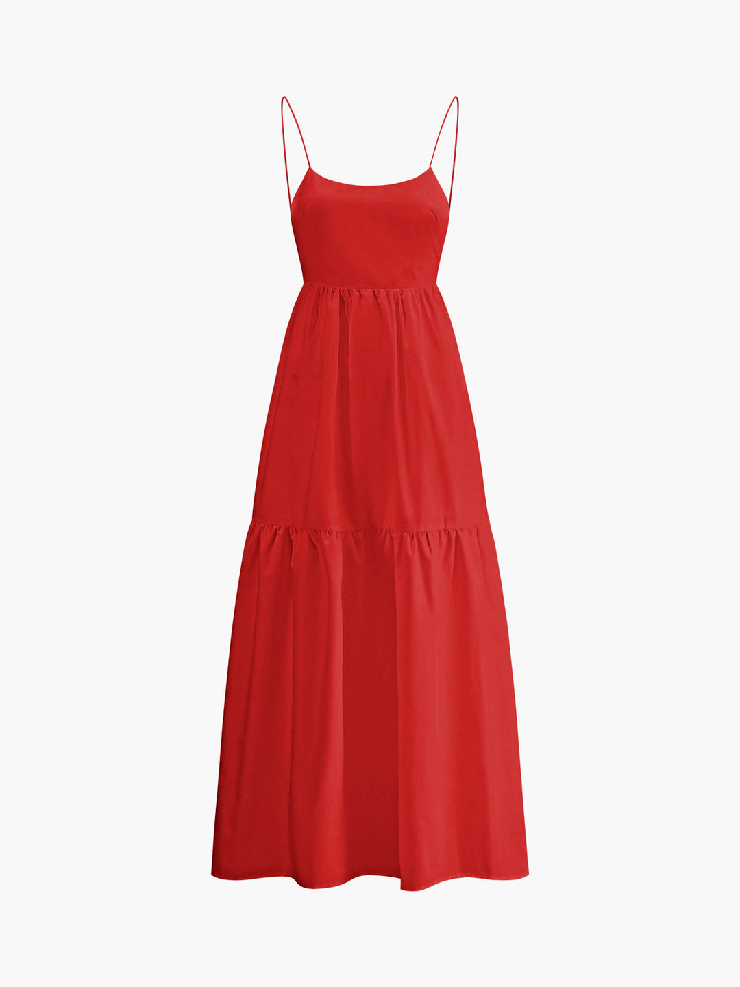 Maxi Jurk Dames Backless Spaghetti Bandjes Lange Mouwen Zomer