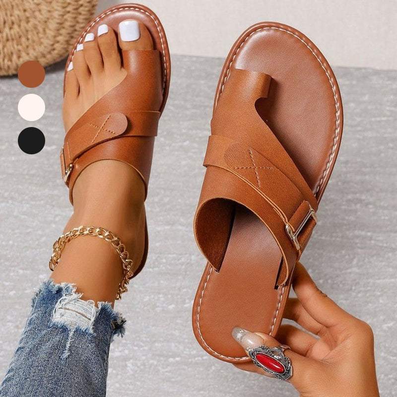 Dames Leren Sandalen