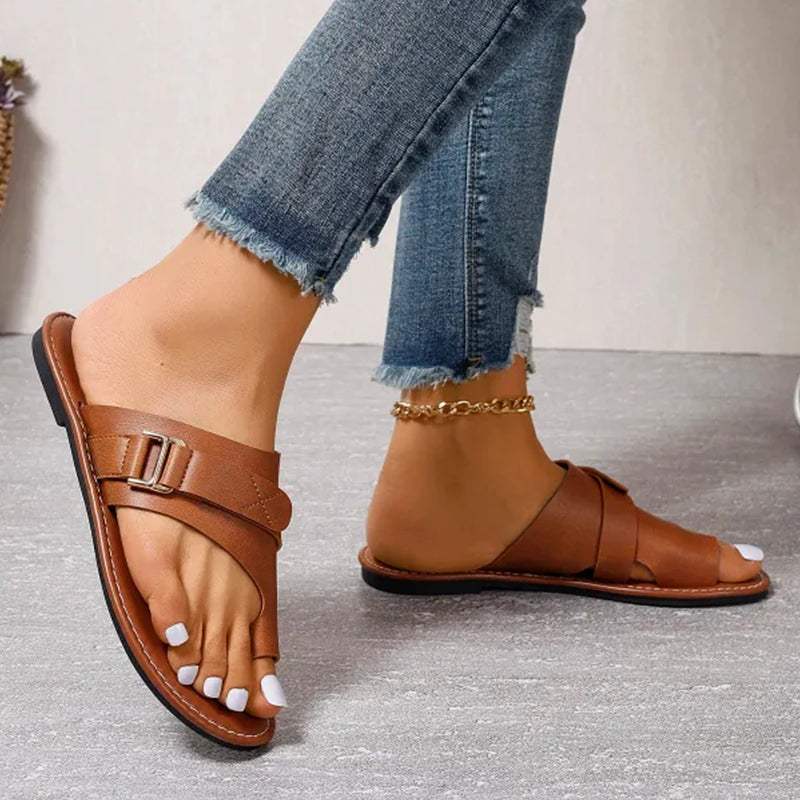 Dames Leren Sandalen