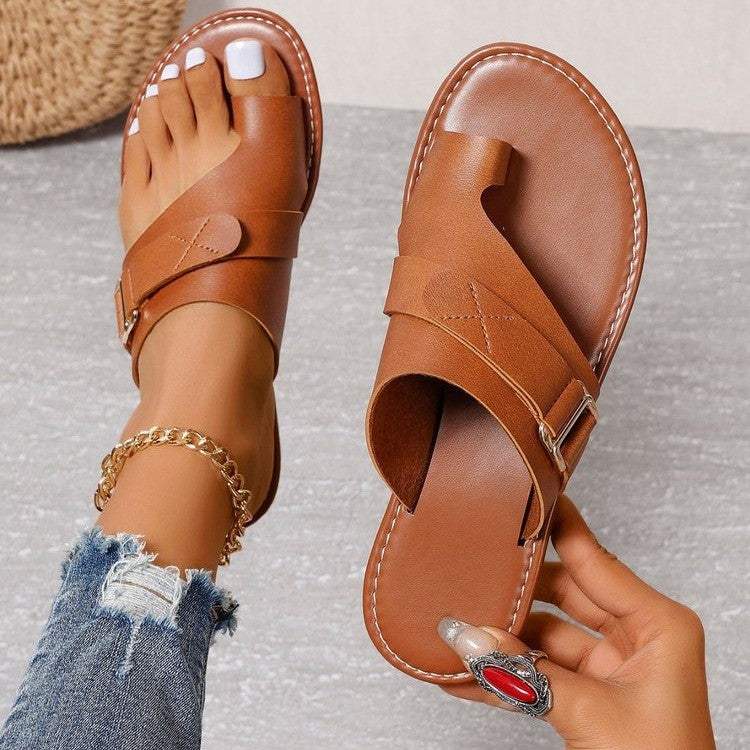 Dames Leren Sandalen