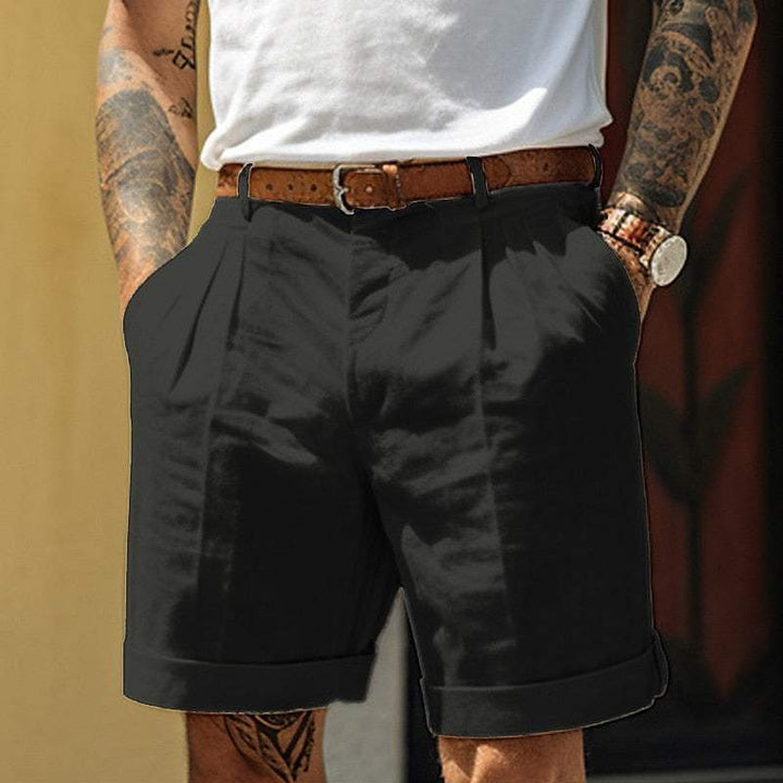 Heren Korte Broek - Elegante Stijl - Licht en Ademend Materiaal - Perfect voor de Zomer