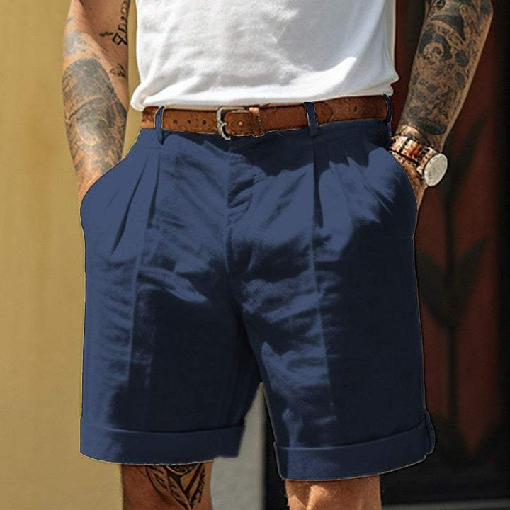 Heren Korte Broek - Elegante Stijl - Licht en Ademend Materiaal - Perfect voor de Zomer